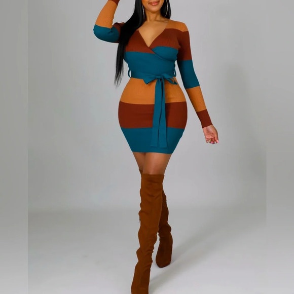 Fall girly sweater dress - Picture 8 of 9